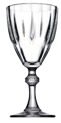 Diamond wijnglas D89xH185mm 300ml