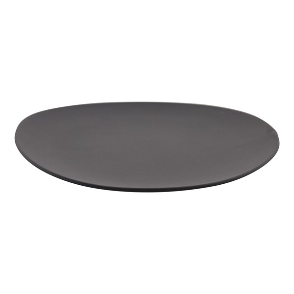 Cookplay Shell Line plat bord mat zwart L275xB285xH25mm